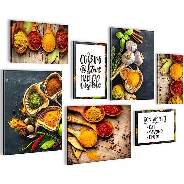 Novart Wandbild Wandbilder Küche Kaffee - günstig online kaufen