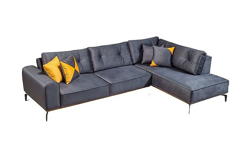 Villa Möbel Ecksofa Tuby, Set, mit Relax-/Bettfunktion durch umklappbare Rü günstig online kaufen