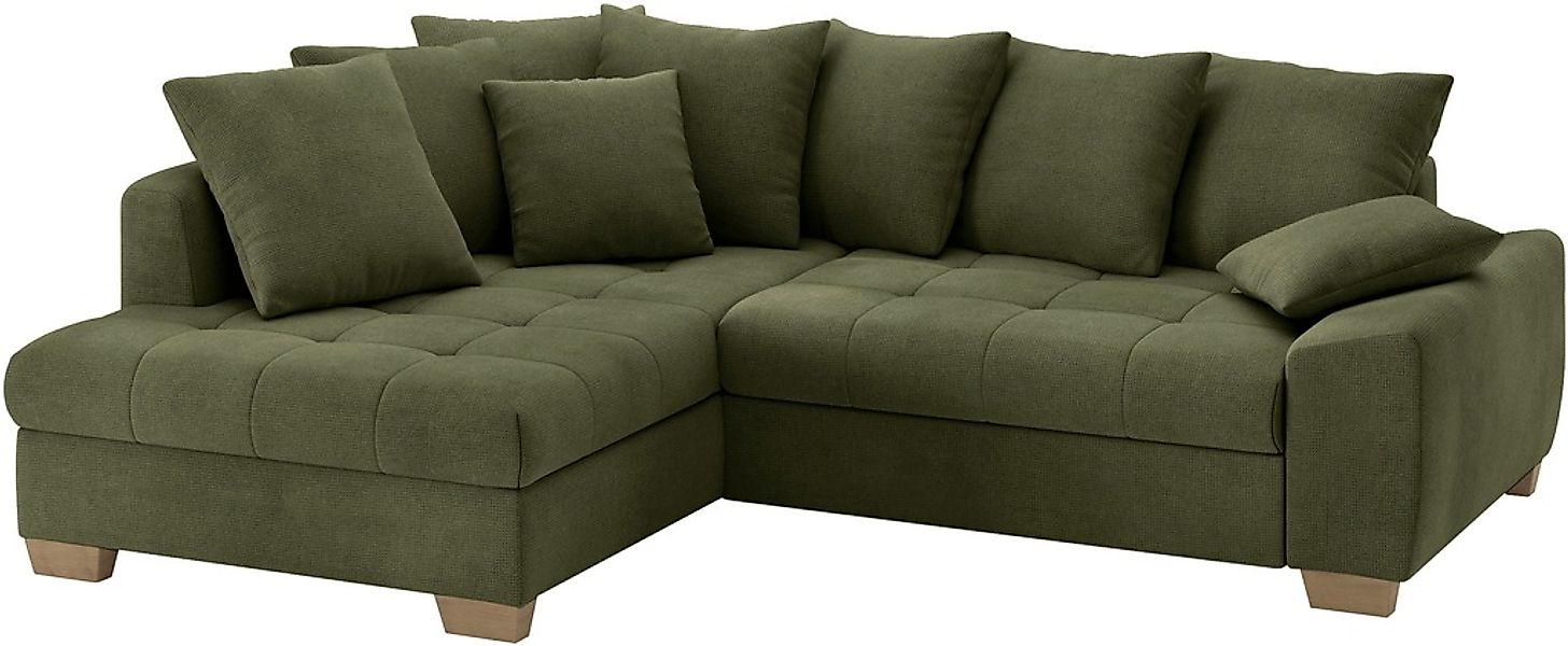 Mr. Couch Ecksofa "Nikita II, L-Form", Wahlweise mit Bettfunktion, Bettkast günstig online kaufen