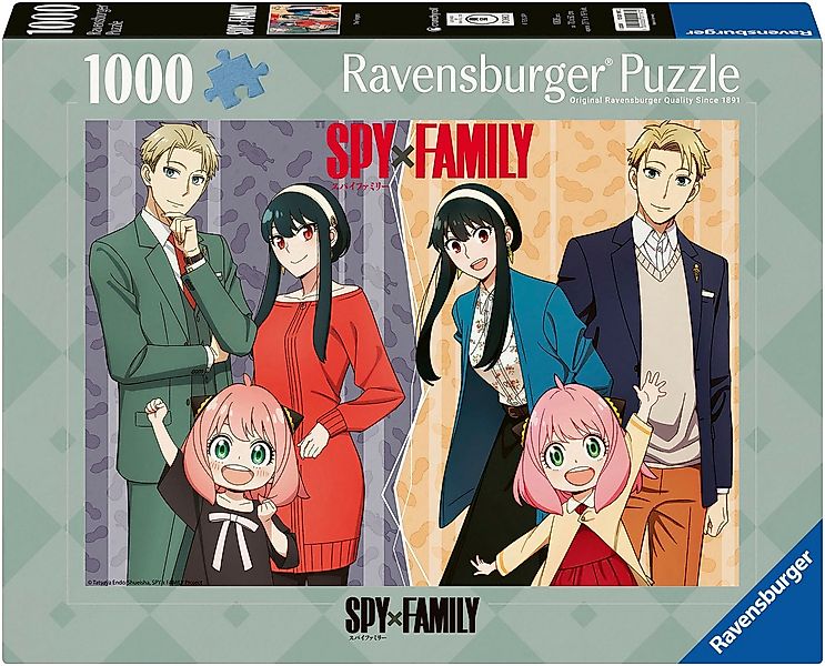 Ravensburger Puzzle Spy X Family, 1000 Puzzleteile, Made in Germany günstig online kaufen