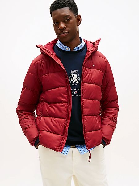 Tommy Hilfiger Steppjacke "MID WEIGHT HOODED JACKET" mit Kapuze Winterjacke günstig online kaufen