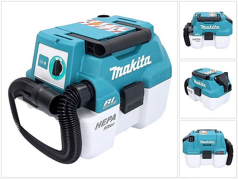 Makita Staubabsauger DVC 750 LZ Akku Staubsauger LXT 18 V 67 mbar 7,5 l Bru günstig online kaufen