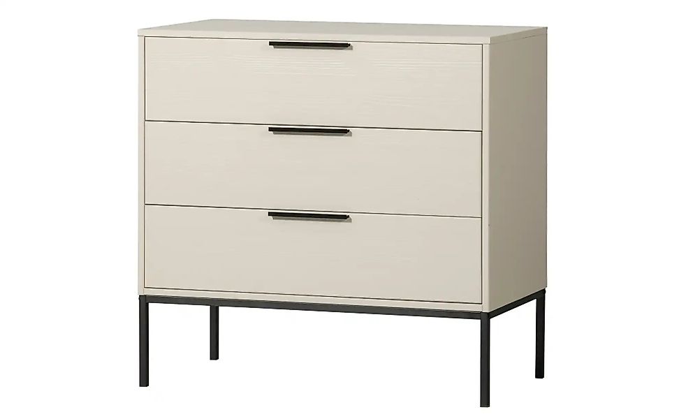 WOOOD Kommode  Adam ¦ grau ¦ Maße (cm): B: 94 H: 93 Kommoden & Sideboards > günstig online kaufen