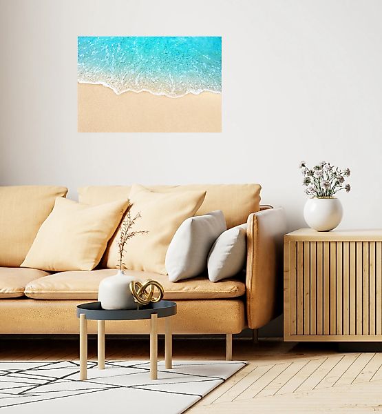 queence Wandsticker "Beach" Selbstklebend, kinderleichte Anbringung günstig online kaufen