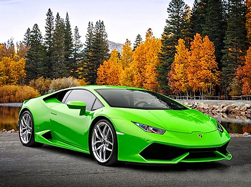 LaCute Malen nach Zahlen XL 5d Diamond Painting Sportwagen Malen nach Zahle günstig online kaufen