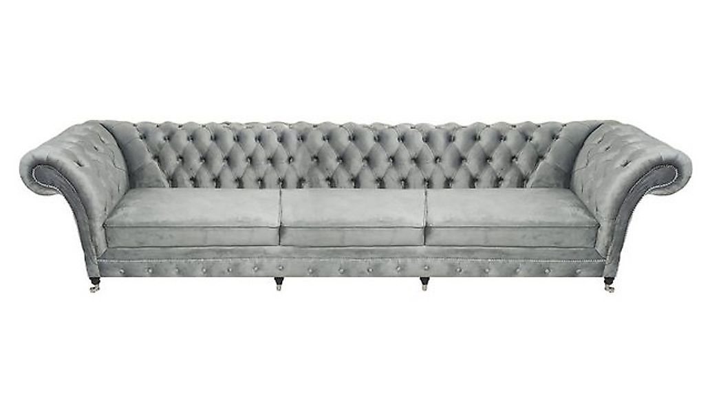 Xlmoebel Sofa Neues Drei-Sitzer-Sofa Designer Chesterfield Luxus Wohnzimmer günstig online kaufen