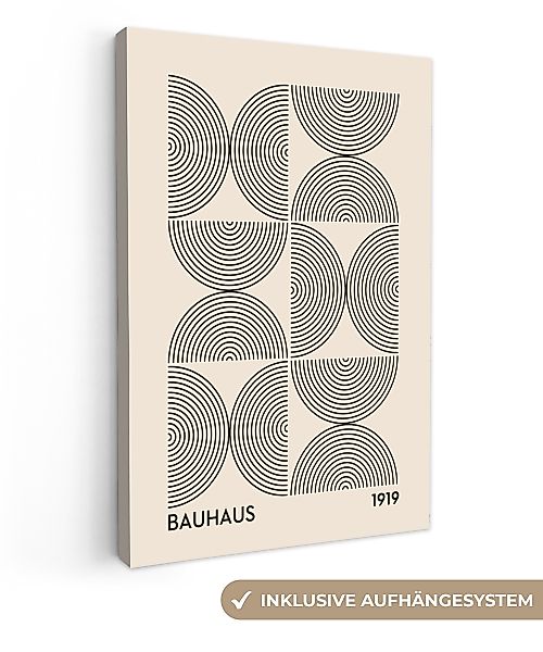 OneMillionCanvasses® Leinwandbild Bauhaus - Vintage - günstig online kaufen