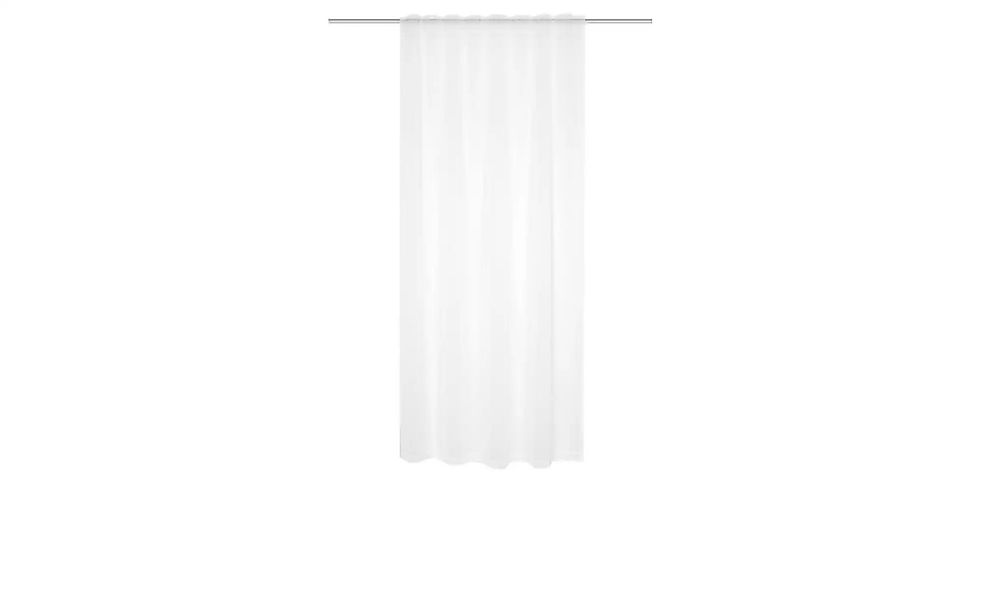 HOMEbasics Fertigschal   ¦ weiß ¦ Maße (cm): B: 140 H: 245 Gardinen & Rollo günstig online kaufen