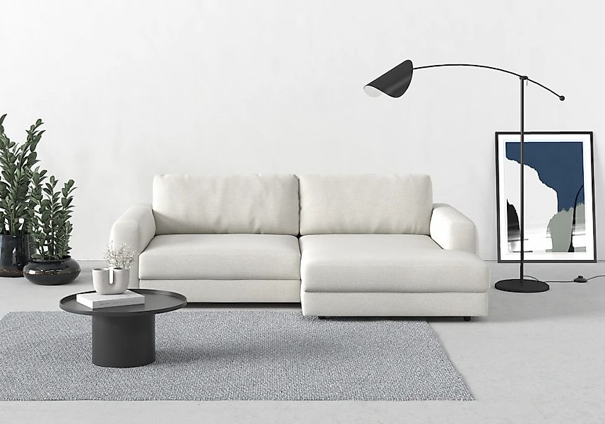TRENDMANUFAKTUR Ecksofa "Bourbon, Designsofa mit tollem Sitzkomfort, L-Form günstig online kaufen