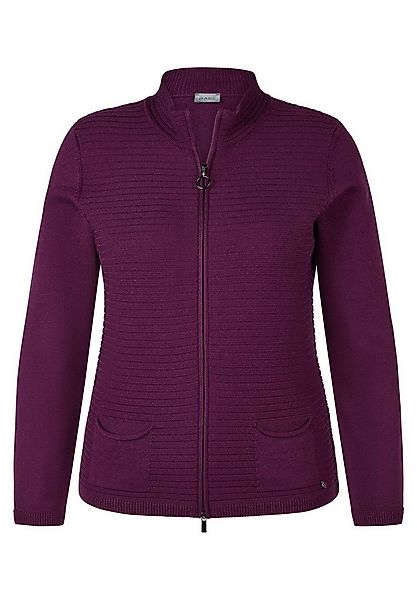Rabe Wolljacke Purple Clouds 2-Wege-Zipper mit Ring-Zipperpuller günstig online kaufen