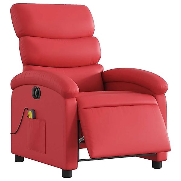 vidaXL Massagesessel Elektrisch Rot Kunstleder 3204038 günstig online kaufen
