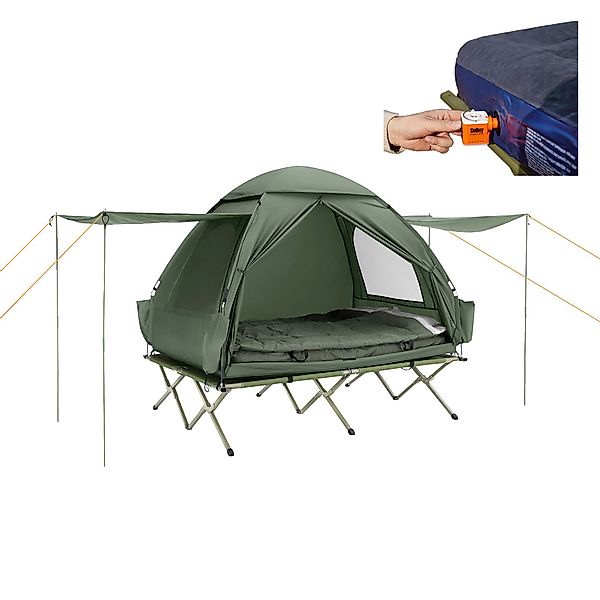 SoBuy Feldbett OGS32 Campingzelt 4in1-Zelt mit günstig online kaufen