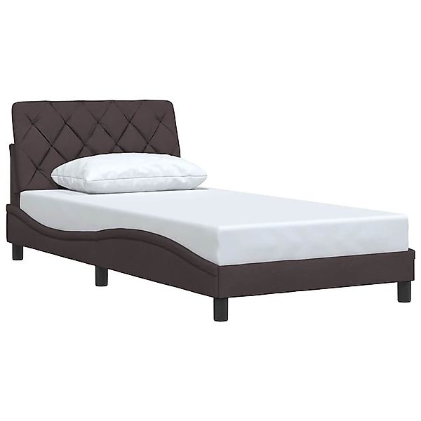 vidaXL Bett Bettgestell ohne Matratze Dunkelbraun günstig online kaufen