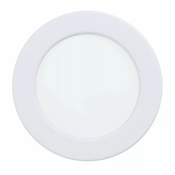 Eglo LED-Einbauspot Fueva 5 Dimmbar Ø 11,7 cm 3.000K Weiß günstig online kaufen