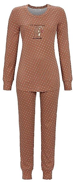 Ringella Schlafanzug Damen Pyjama lang (2 tlg) Baumwolle günstig online kaufen