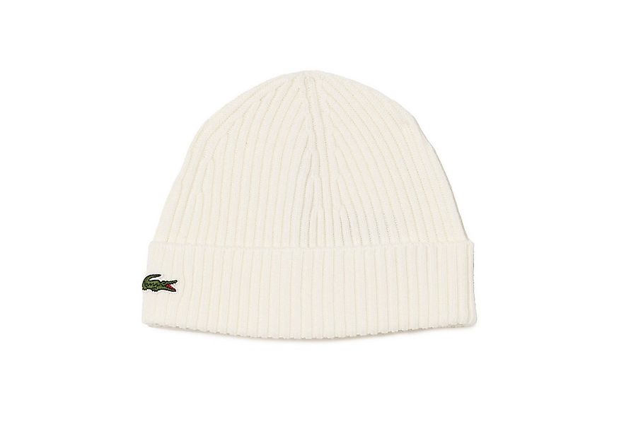 Lacoste Beanie Unisex Mütze Wolle günstig online kaufen