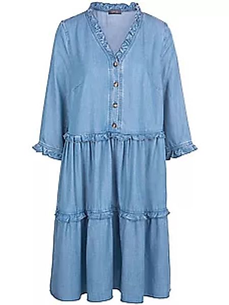 Kleid 3/4-Arm MYBC blau günstig online kaufen