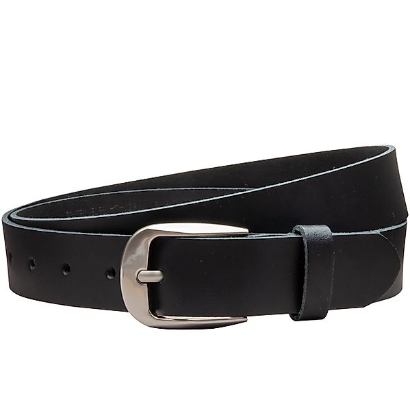 COLOGNEBELT Ledergürtel OM32-SL-Schwarz MADE IN GERMANY, günstig online kaufen