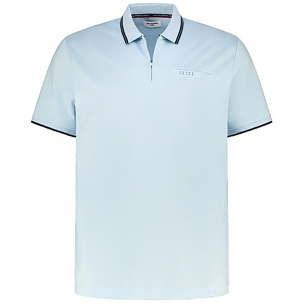Jack&Jones Poloshirt mit Stretch Farbe blau Größe: 3XL günstig online kaufen