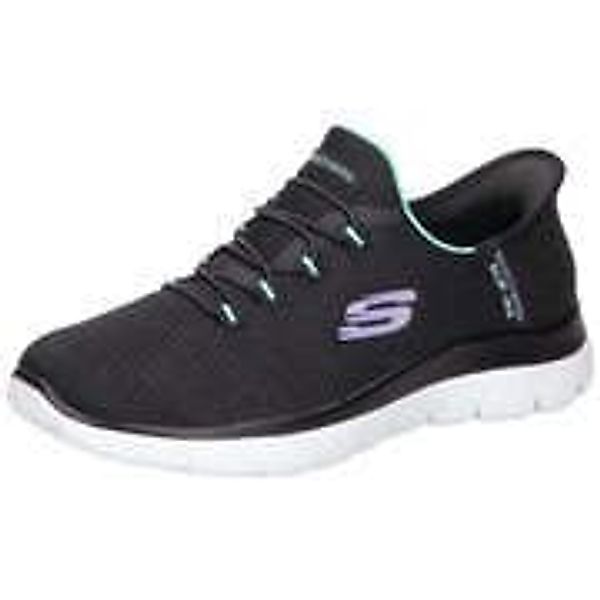 Skechers Skechers 150123 BKTQ Damen Textil schwarz Schnürschuh günstig online kaufen