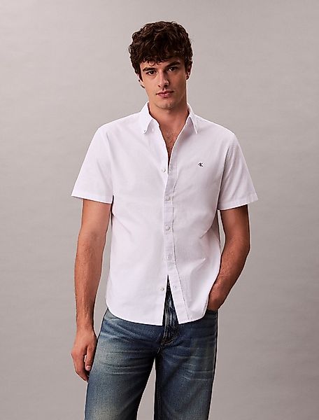 Calvin Klein Jeans Kurzarmhemd CLASSIC OXFORD SHIRT Regular fit mit Button- günstig online kaufen