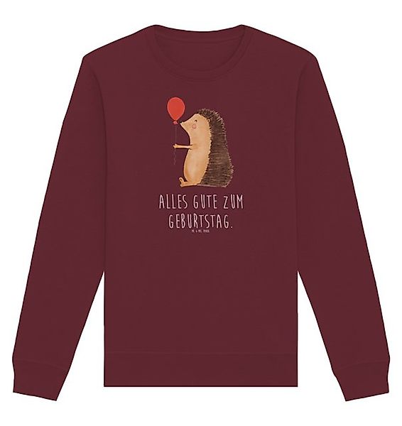 Mr. & Mrs. Panda Longpullover Igel Luftballon Größe M - Burgundy - Geschenk günstig online kaufen