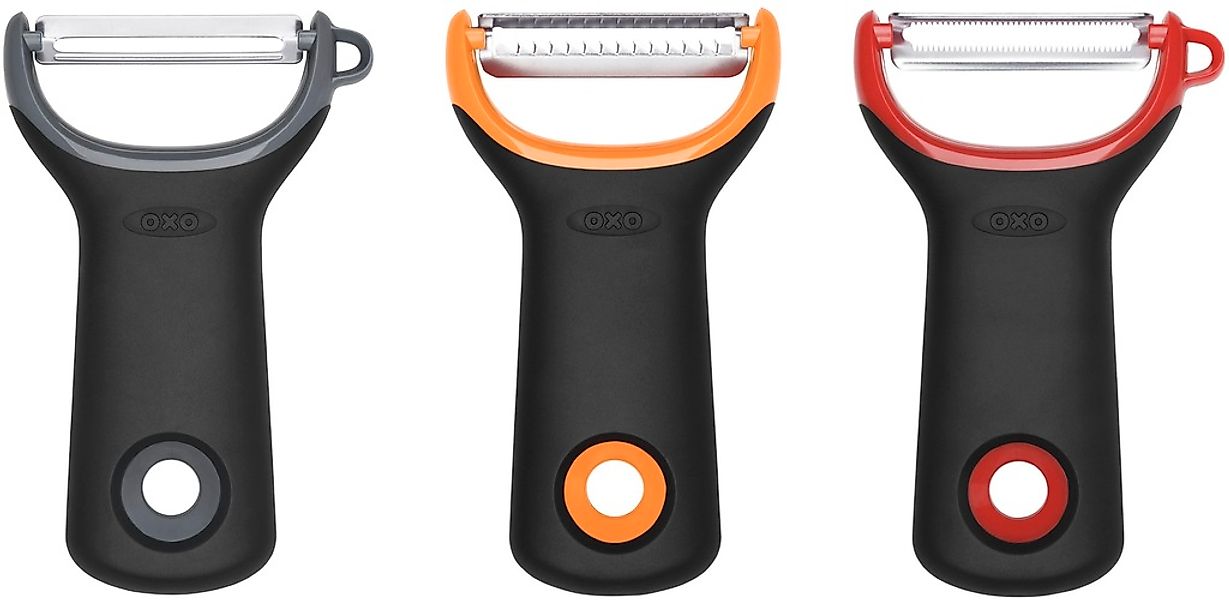 OXO Good Grips Kartoffelschäler "Schäler-/Peeler-Set" mit Edelstahlklinge günstig online kaufen