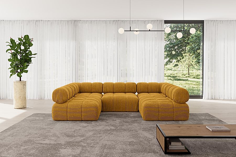 ALTDECOR Wohnlandschaft Garvo-U1, Corner Sofa U-Form günstig online kaufen
