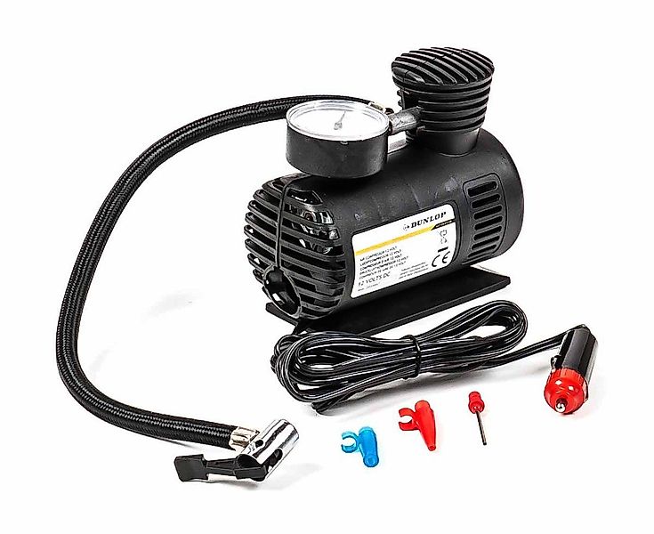 Dunlop Kompressor KFZ Kompressor, max. 17 bar, Mini Kompressor, Auto Druckl günstig online kaufen