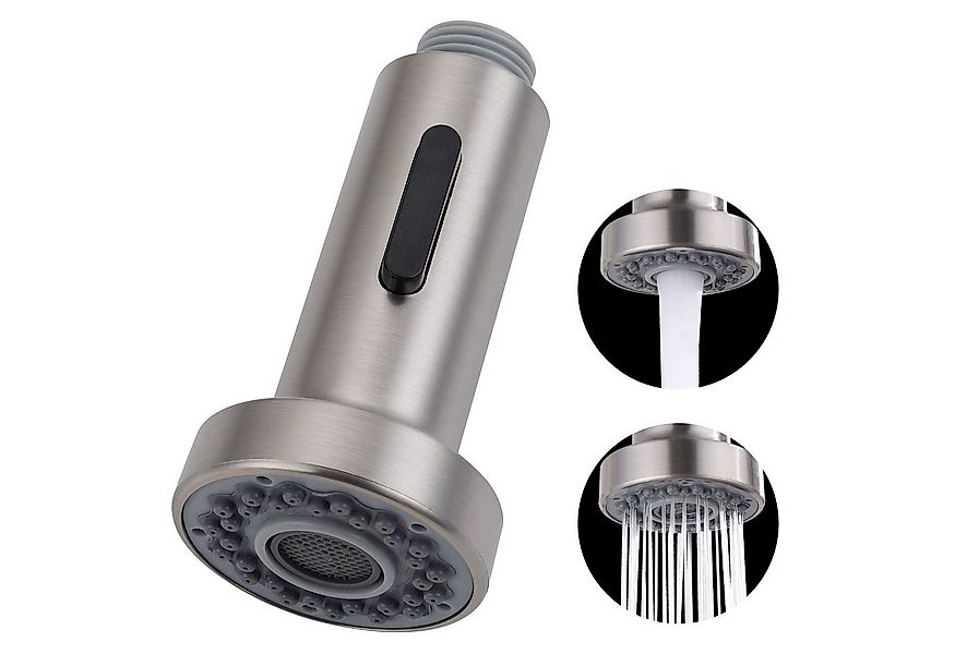 HOMELODY Küchenarmatur Ausziehbarer Spülbecken-Duschkopf, gebürstet, 2 Stra günstig online kaufen