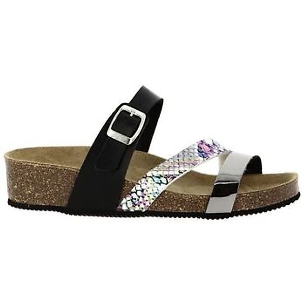 La Maison De L'espadrille  Pantoffeln 3532 Maison de l'Espadrille BLACK SIL günstig online kaufen