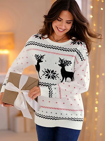 Classic Basics Strickpullover "Langarm-Pullover" günstig online kaufen