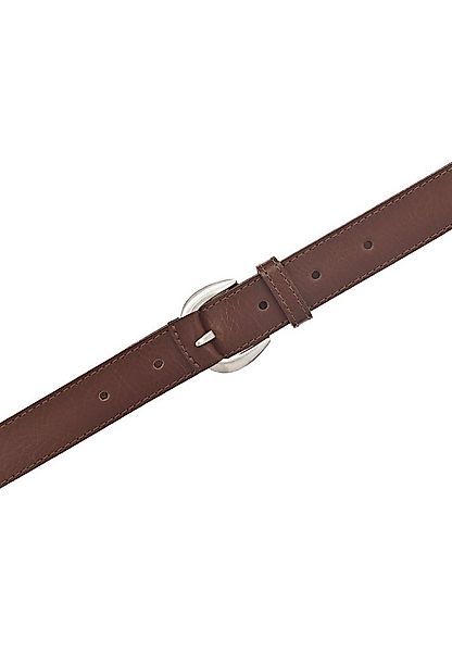 Tamaris Ledergürtel aus Leder teilbezogene Dornschließe günstig online kaufen