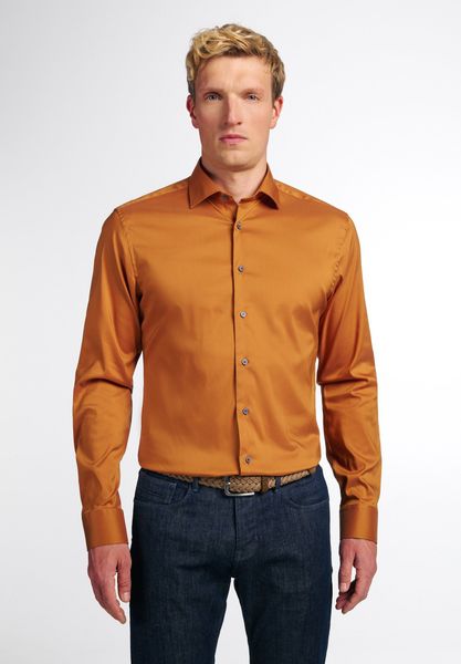 Eterna Langarmhemd "SLIM FIT" EASY IRON (bügelleicht) günstig online kaufen