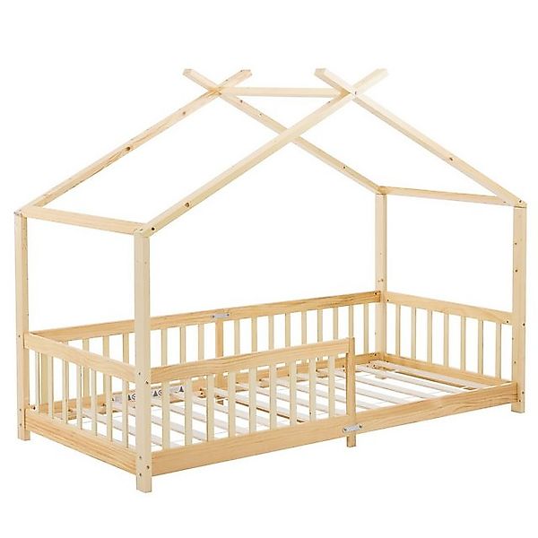 VINGLI Kinderbett mit Rausfallschutz, 90x200cm günstig online kaufen