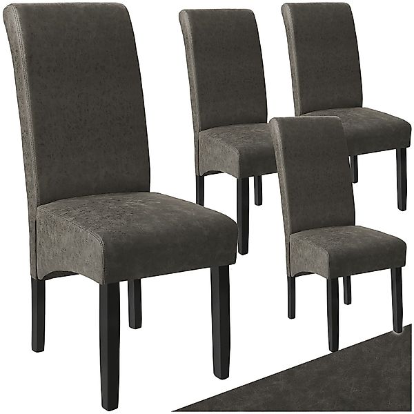 tectake Esszimmerstuhl (Set, 4 St), Ergonomische günstig online kaufen