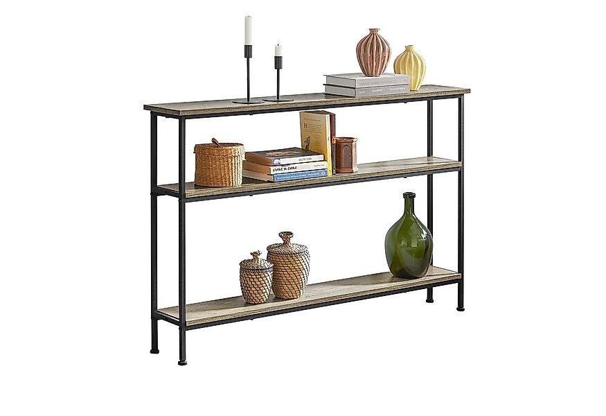 SoBuy Konsolentisch FSB49, schmaler Sofatisch, Breite 120cm, für Wohnzimmer günstig online kaufen