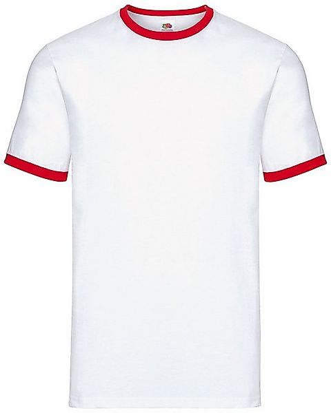 Fruit of the Loom Rundhalsshirt Fruit of the Loom Valueweight Ringer T günstig online kaufen