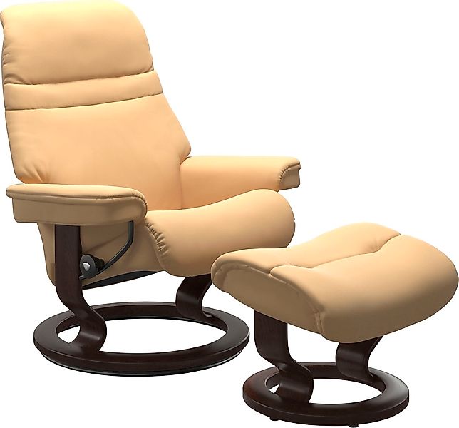 Stressless Relaxsessel "Sunrise" Relaxsessel mit Hocker, mit Classic Base, günstig online kaufen