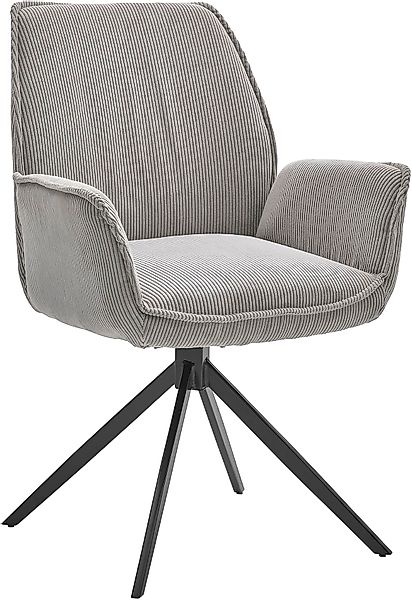 Musterring Esszimmerstuhl »Tiama«, (Set), 2 St., Cord, Stativgestell aus Ei günstig online kaufen