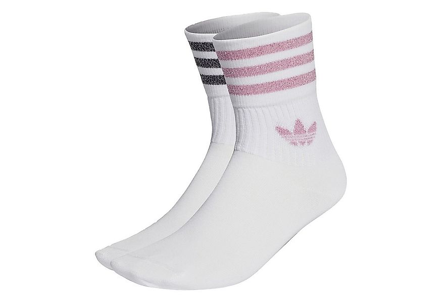 adidas Originals Funktionssocken MID-CUT GLITTER CREW SOCKEN, 2 PAAR (1-Paa günstig online kaufen