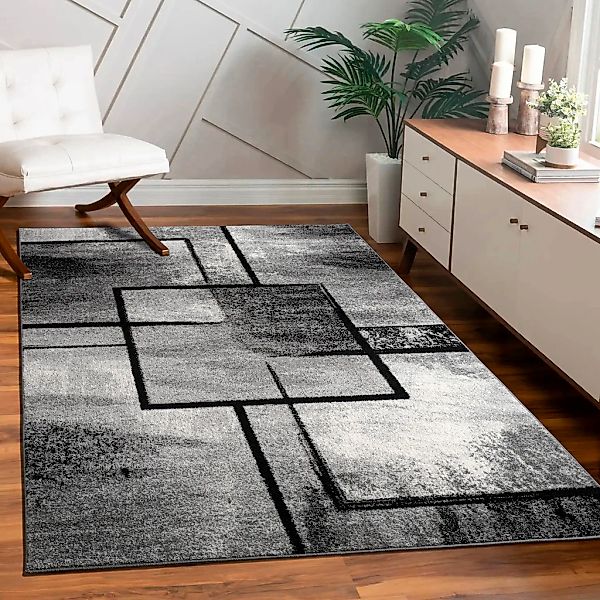 Paco Home Teppich "Mondial 107" rechteckig 13 Höhe Kurzflor, modernes abstr günstig online kaufen
