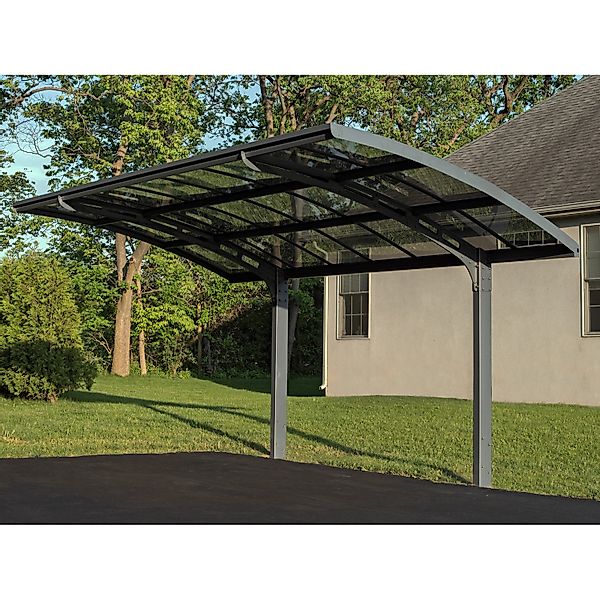Palram - Canopia Einzelcarport »Arizona« Aluminium 280 cm Anthrazit wartung günstig online kaufen