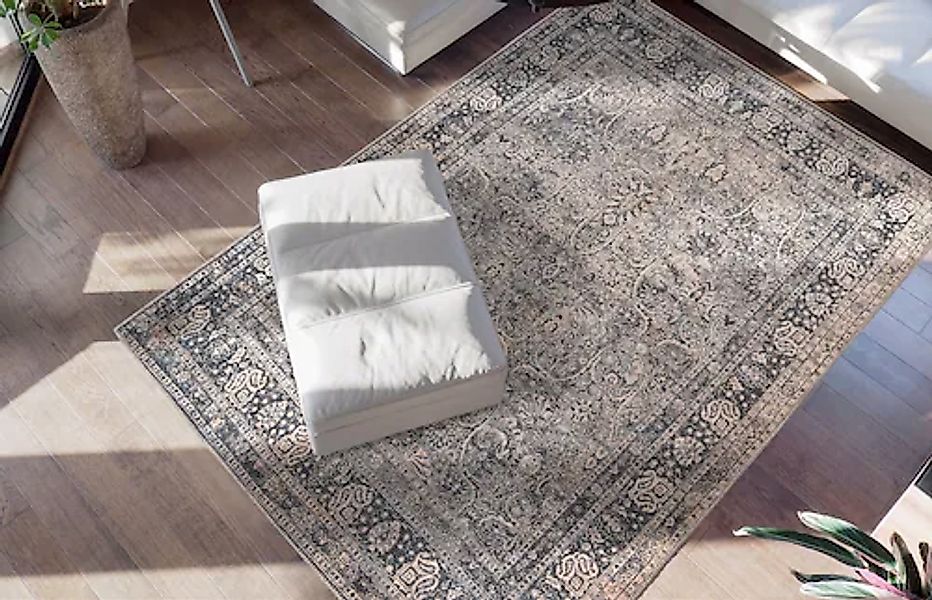 me gusta Teppich »Faye 925«, rechteckig, 6 mm Höhe, Flachgewebe, gedrucktes günstig online kaufen