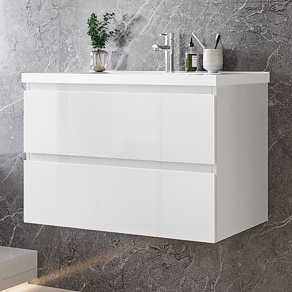 duschspa Waschtisch Badmöbel Set Waschbecken mit günstig online kaufen