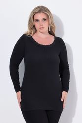 MIAMODA Longsleeve Rippshirt Slim Fit weiter günstig online kaufen