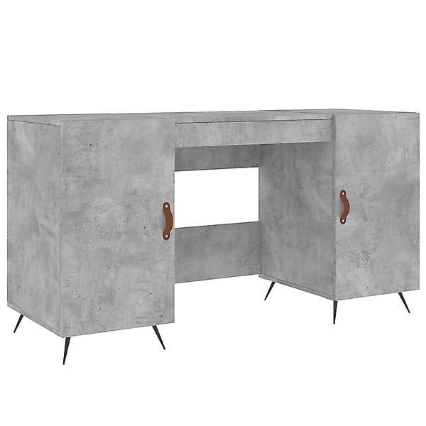 vidaXL Schreibtisch Betongrau 140x50x75 cm Holzwerkstoff 829520 günstig online kaufen
