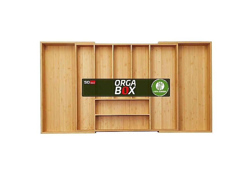 SO-TECH® Besteckeinsatz ORGA-BOX® III Universal Bambus Besteckkasten verste günstig online kaufen