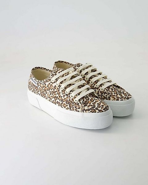 Superga 3740 Platform Leopard Sneaker Obermaterial: Textil günstig online kaufen