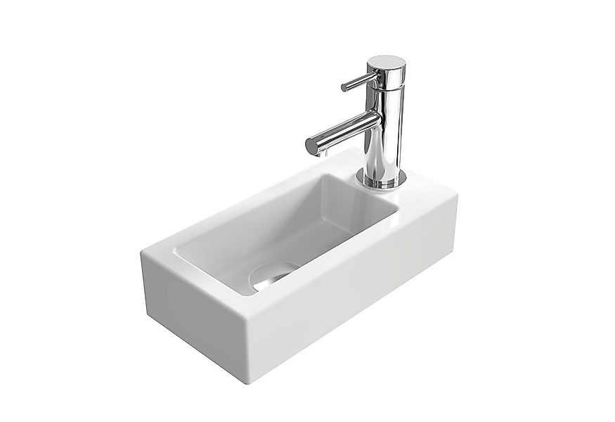 EMKE Waschbecken Handwaschbecken Keramik Waschbecken Waschtisch Hängewaschb günstig online kaufen